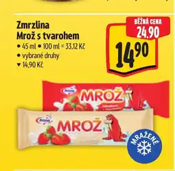 Albert Zmrzlina Mrož s tvarohem nabídka