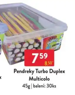 Qanto Pendreky Turbo Duplex Multicolo nabídka
