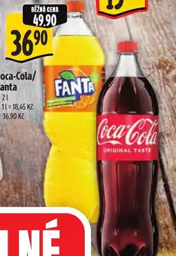Albert Coca-Cola/ Fanta nabídka