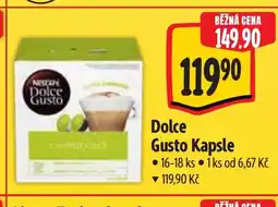 Albert Dolce Gusto Kapsle nabídka