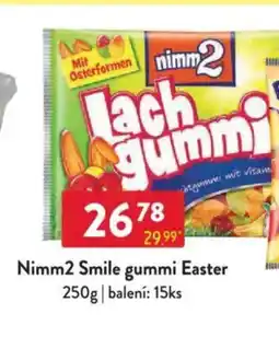 Qanto Nimm2 Smile gummi Easter nabídka