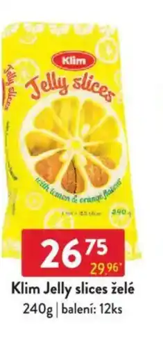 Qanto Klim Jelly slices želé nabídka