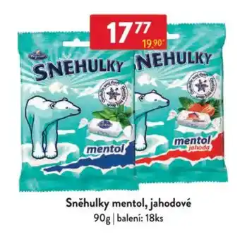 Qanto Sněhulky mentol, jahodové nabídka