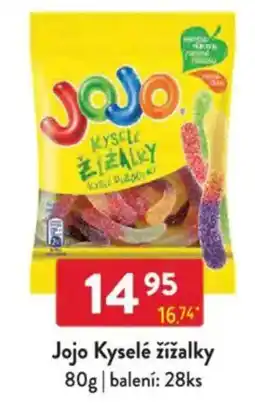 Qanto Jojo Kyselé žížalky nabídka