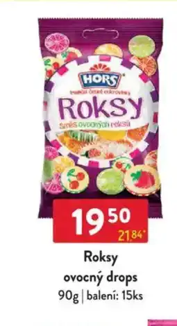 Qanto Roksy ovocný drops nabídka