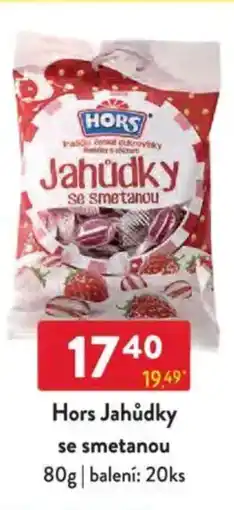 Qanto Hors Jahůdky se smetanou nabídka