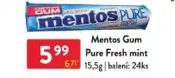 Qanto Mentos Gum Pure Fresh mint nabídka