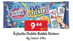Qanto Žvýkačka Dubble Bubble Stickers nabídka
