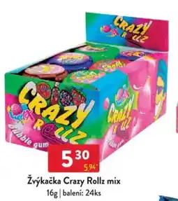 Qanto Žvýkačka Crazy Rollz mix nabídka