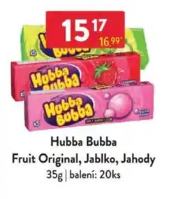Qanto Hubba Bubba Fruit Original, Jablko, Jahody nabídka