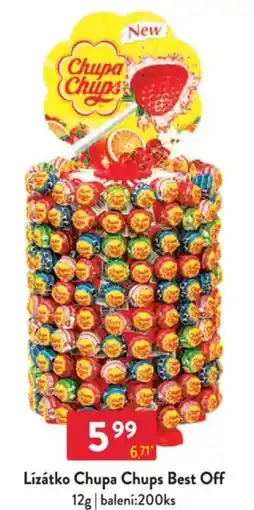 Qanto Lízátko Chupa Chups Best Off nabídka