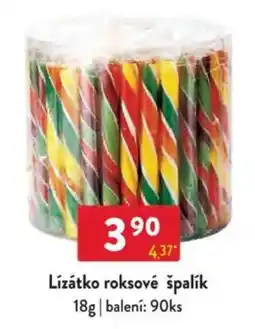 Qanto Lízátko roksové špalík nabídka