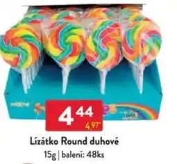 Qanto Lízátko Round duhové nabídka