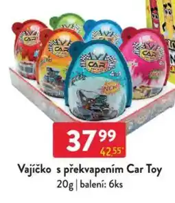Qanto Vajíčko s překvapením Car Toy nabídka