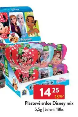 Qanto Plastové srdce Disney mix nabídka