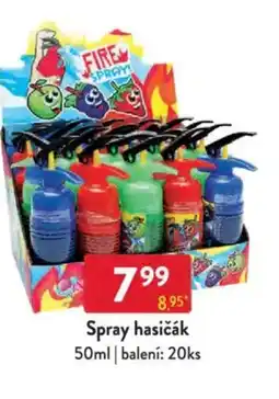 Qanto Spray hasičák nabídka