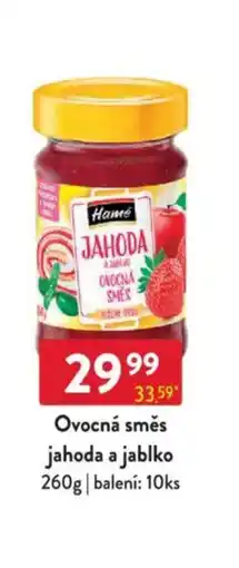 Qanto Ovocná směs jahoda a jablko nabídka