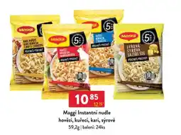 Qanto MAGGI Instantní nudle hovězí, kuřecí, kari, sýrové nabídka