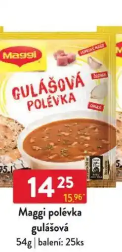 Qanto MAGGI polévka gulášová nabídka