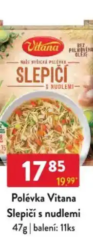 Qanto Polévka Vitana Slepičí s nudlemi nabídka