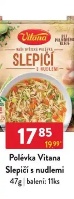 Qanto Polévka Vitana Slepičí s nudlemi nabídka