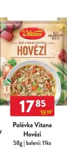 Qanto Polévka Vitana Hovězí nabídka