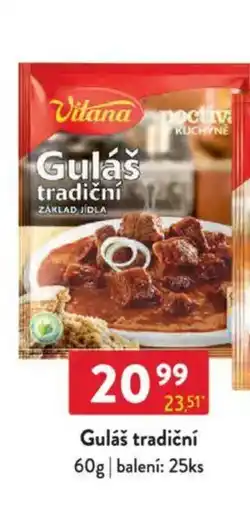Qanto Guláš tradiční nabídka