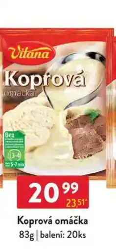 Qanto Koprová omáčka nabídka