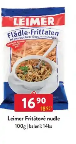 Qanto Leimer Fritátové nudle nabídka