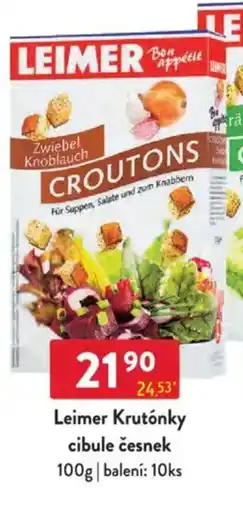 Qanto Leimer Krutónky cibule česnek nabídka