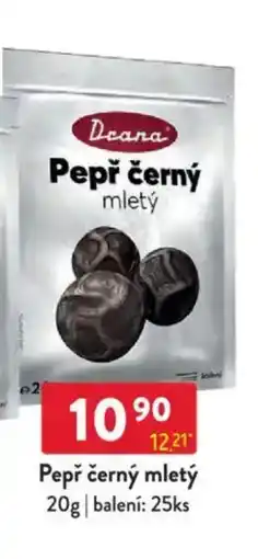 Qanto Pepř černý mletý nabídka