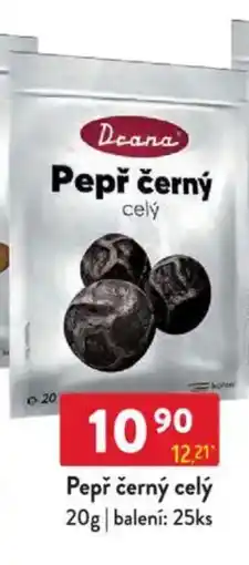 Qanto Pepř černý celý nabídka