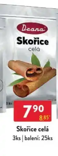 Qanto Skořice celá nabídka