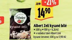 Albert Kysané zelí bílé nabídka