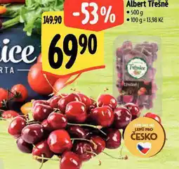 Albert Třešně nabídka