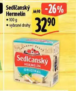 Albert Sedlčanský hermelín nabídka
