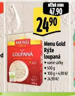 Albert Menu gold rýže loupaná nabídka