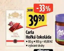 Albert Carla čokoláda nabídka