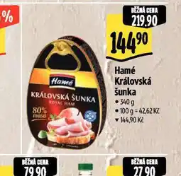 Albert Hamé královská šunka nabídka