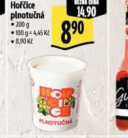 Albert Hořčice plnotučná nabídka