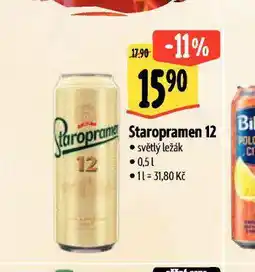 Albert Pivo staropramen 12 nabídka
