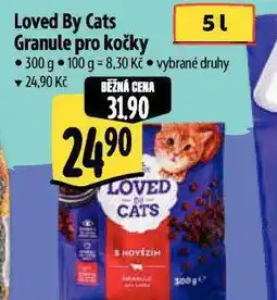 Albert Loved by cats granule pro kočky nabídka