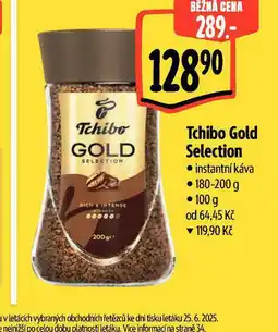 Albert Tchibo gold selection instantní káva nabídka