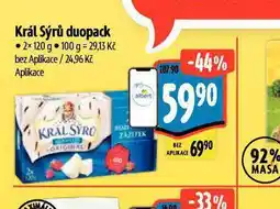 Albert Král sýrů hermelín duopack nabídka