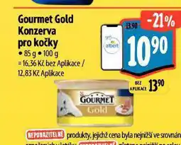 Albert Gourmet gold konzerva pro kočky nabídka