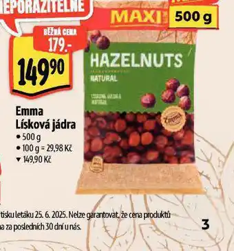 Albert Emma lísková jádra nabídka
