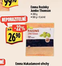 Albert Emma rozinky jumbo thomson nabídka