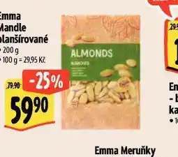 Albert Emma mandle blanšírované nabídka