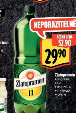 Albert Pivo zlatopramen 11 nabídka