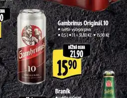Albert Pivo gambrinus originál 10 nabídka